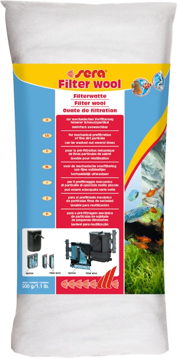 Sera Filterwatten 500gr