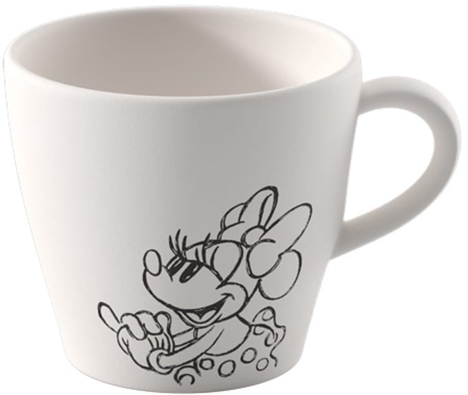 Kaffeetassen Manufacture Rock blanc - Mickey Mouse 160 ml Set van 6