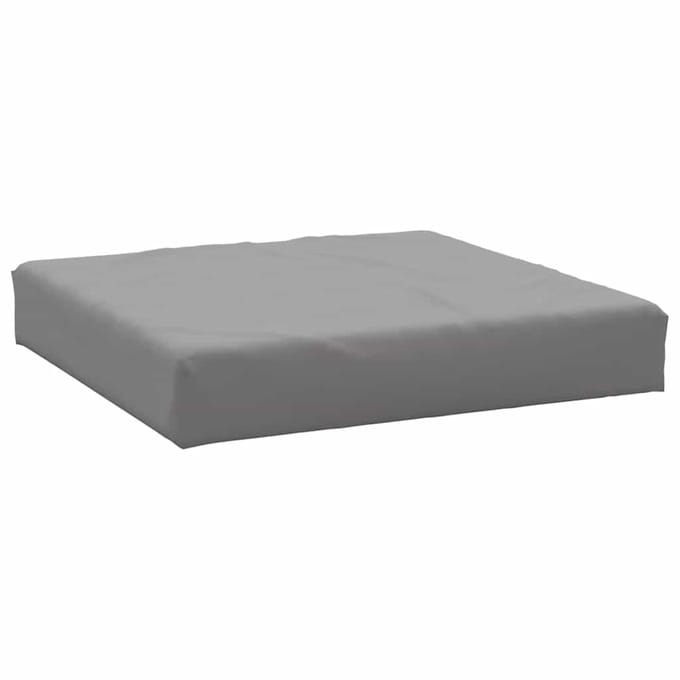 vidaXL - Palletkussen - 60x60x9,5 - cm - oxford - stof - grijs
