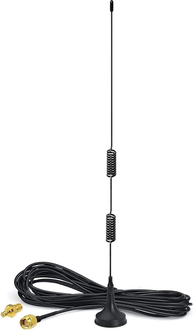 Dual Band 978MHz 1090MHz SDR Antenne met Magnetische Basis voor ADS-B Ontvangst