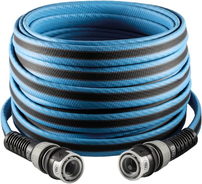 Tuinslang - Waterleidingslang - Intensief gebruik - Compact en lichtgewicht - 25 meter 19mm - Blauw