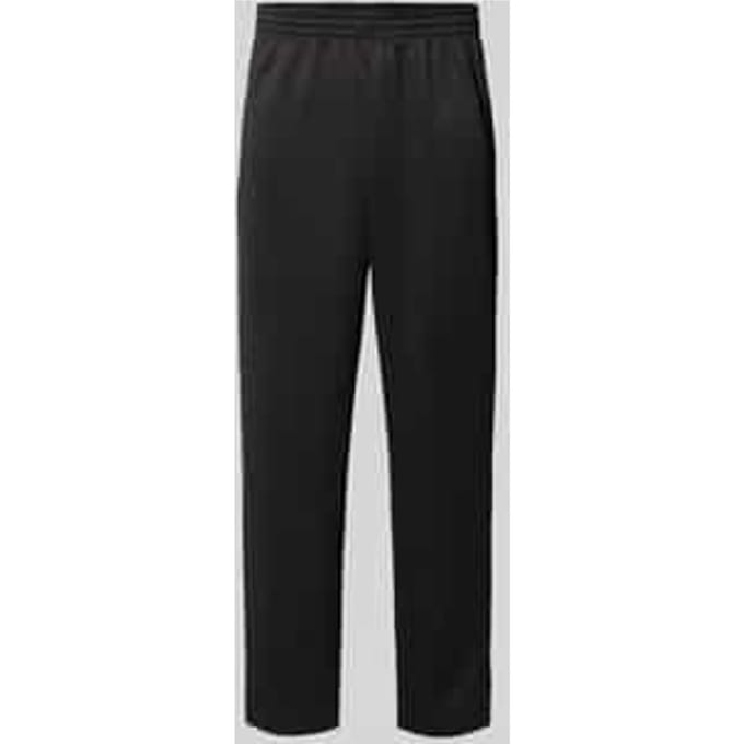 Straight fit sweatpants met elastische band
