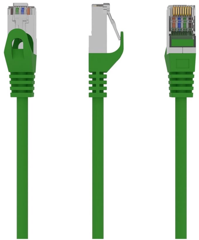 CablExpert PP6-3M/G - Netwerkkabel, FTP Cat6, groen