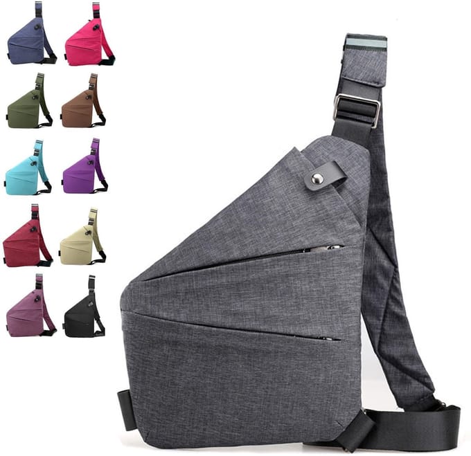Dailygoods- Diefstalbestendige Tas - Anti-diefstal Schoudertas