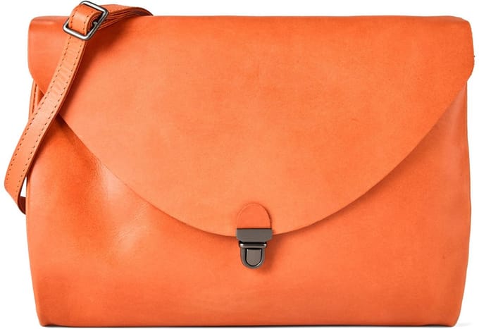 Harold's Fold Schoudertas Leer 24 cm - Dames - indian red