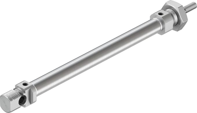 Festo Cilinder 12mm Boring 125mm Slag ISO 6432 Dubbelwerkend - 19195 - P2CS8