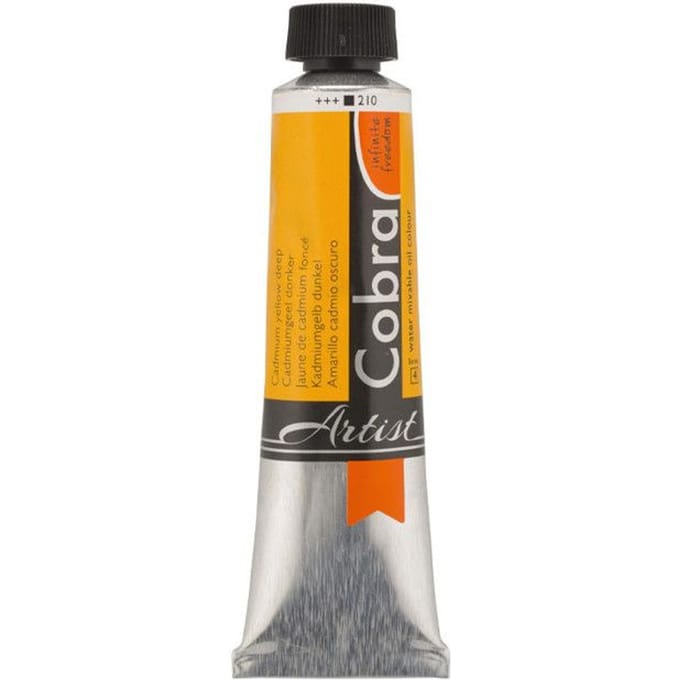Olieverf - #210 Cadmiumgeel Donker - Cobra Artitst - 40ml