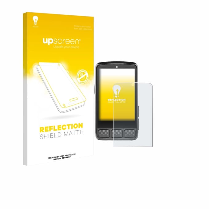 upscreen - Screenprotector voor Wahoo Elemnt Roam V3 - Folie Beschermfolie anti glare matte