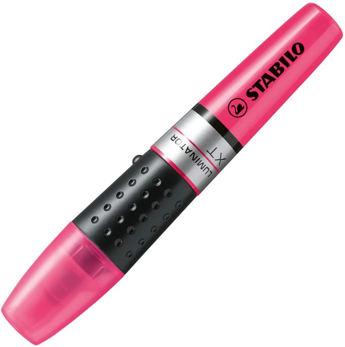 Markeerstift STABILO Luminator 71/56 roze | Omdoos a 5 stuk | 5 stuks