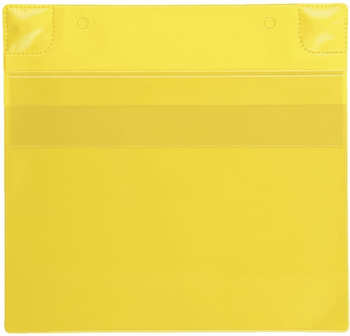 Magneetmap tarifold A4, geel, 310 x 275 mm, 5 stuks