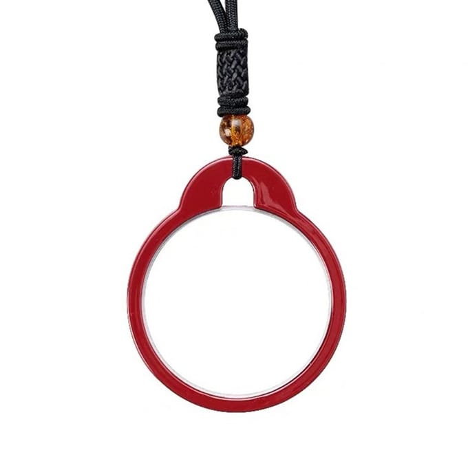 Nouvelles Lunettes de Lecture Portables Collier Loupe Créative Pendentif pour Lecture Facile Aide à la Décoration 2.5