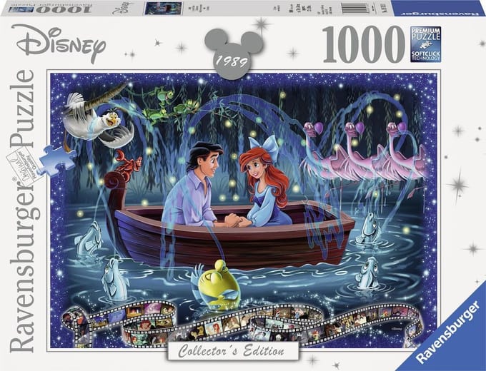 Ravensburger puzzel Disney AriÃ«l - Legpuzzel - 1000 stukjes