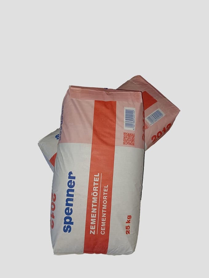 Spenner Cementmortel Zonder Kalk – Zak 25 kg