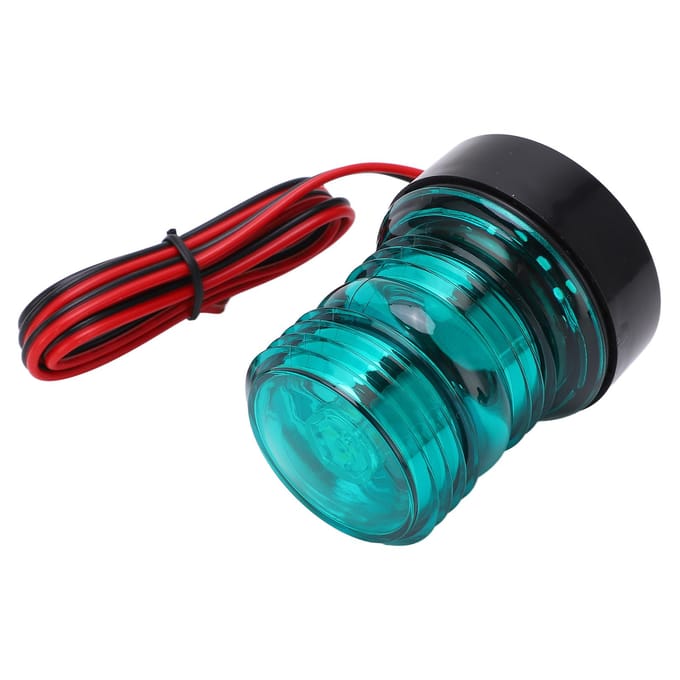LED Boot Navigatielicht IP66 Waterdicht Omnidirectioneel 360 graden Anker Navigatielamp Groen Licht blue