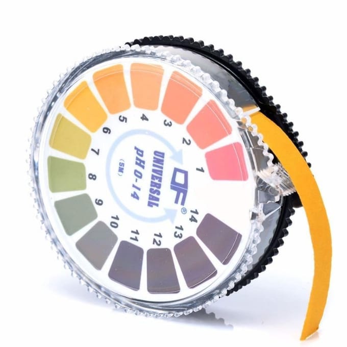 pH-teststrip rol 5m - universeel papier voor testen van pH-waardes