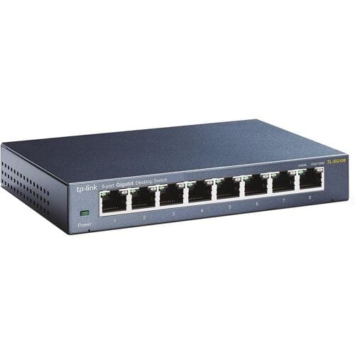 TP-LINK TLSG108 V4 TL-SG108 V4 Netwerk switch 8 poorten 1 GBit/s