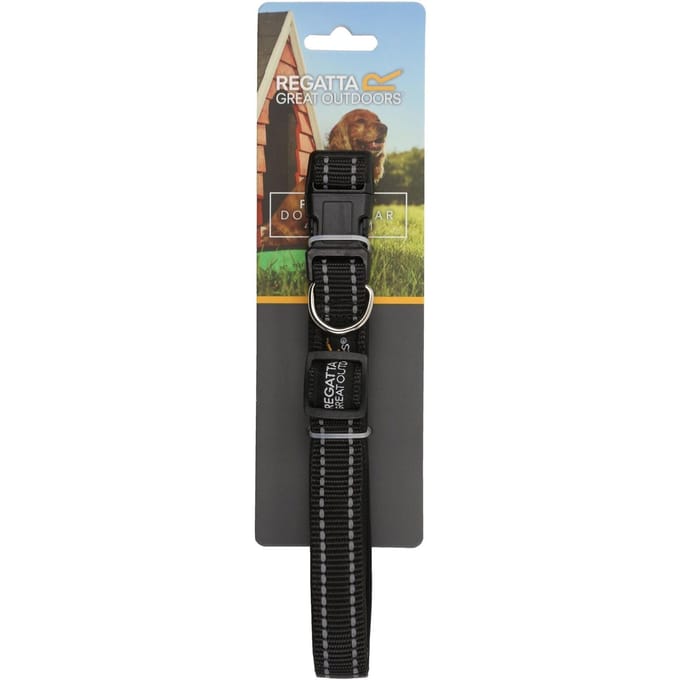 Regatta Premium Hondenhalsband (Zwart)