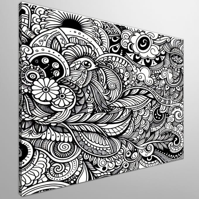 Kunstprint | Wanddecoratie | Canvas | 40 × 40 cm