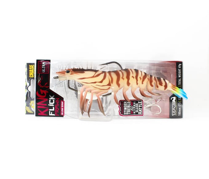 Leurre coulant Chasebaits Flick Prawn King 180 mm 49 grammes 02 (6062)