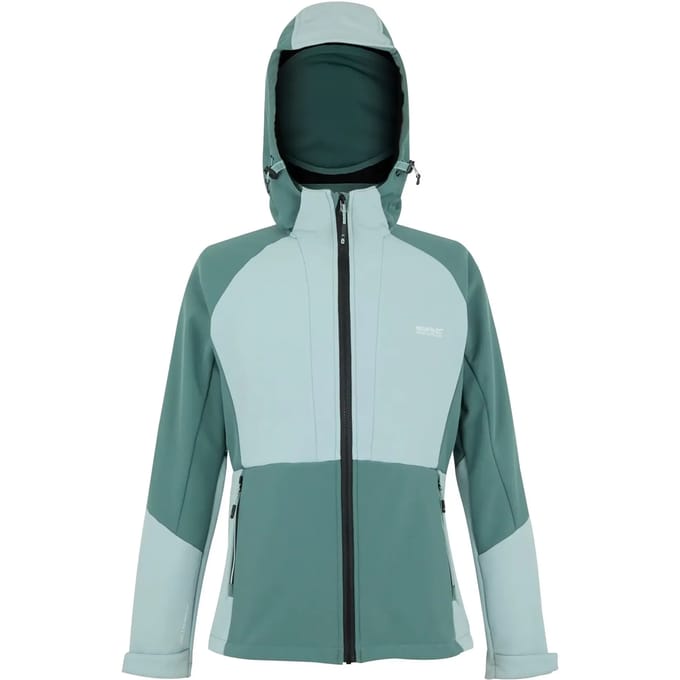 Desoto waterdichte winddichte softshell-jas met capuchon voor dames