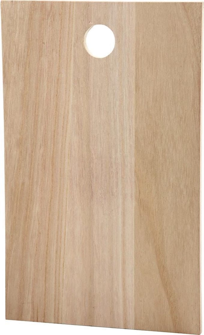 Bord / Snijplank, afm 35x22 cm, dikte 13 mm, 1 stuk