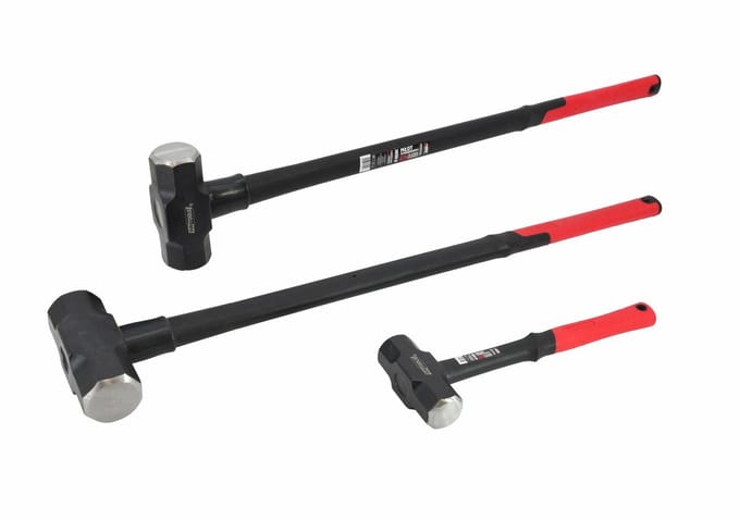 Awtools Black Line - Sloop- en Bouwhamer - 4,5 kg - Vezelglas Steel - Antislip Greep