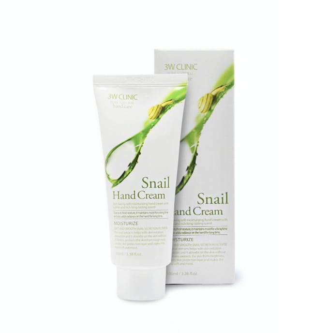 3W CLINIC Hydraterende Handcrème Slak 100 ml (3 Opties) #1pcs white