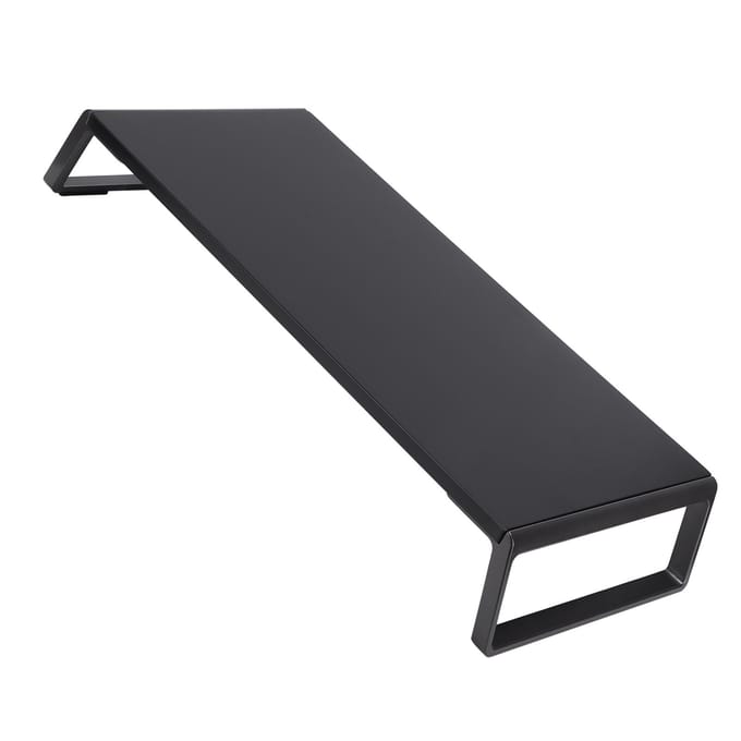 Monitorstandaard Verhoger Zwart Ergonomisch Toetsenbord Opslag Laptop Computer Bureau Plank gray