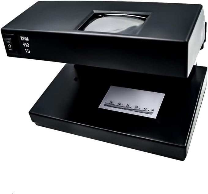Draagbare Desktop Valse Geld Detector met UV Ultraviolet Technologie - Geldcontrole, Biljetmarker en Veiligheidschecker