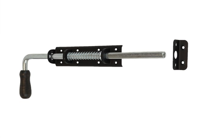 Wovar Veergrendel Zwart 420 mm | Per Stuk