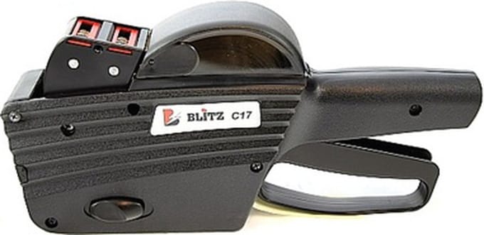 Prijstang - Blitz C17 - 2 regels - 26x16
