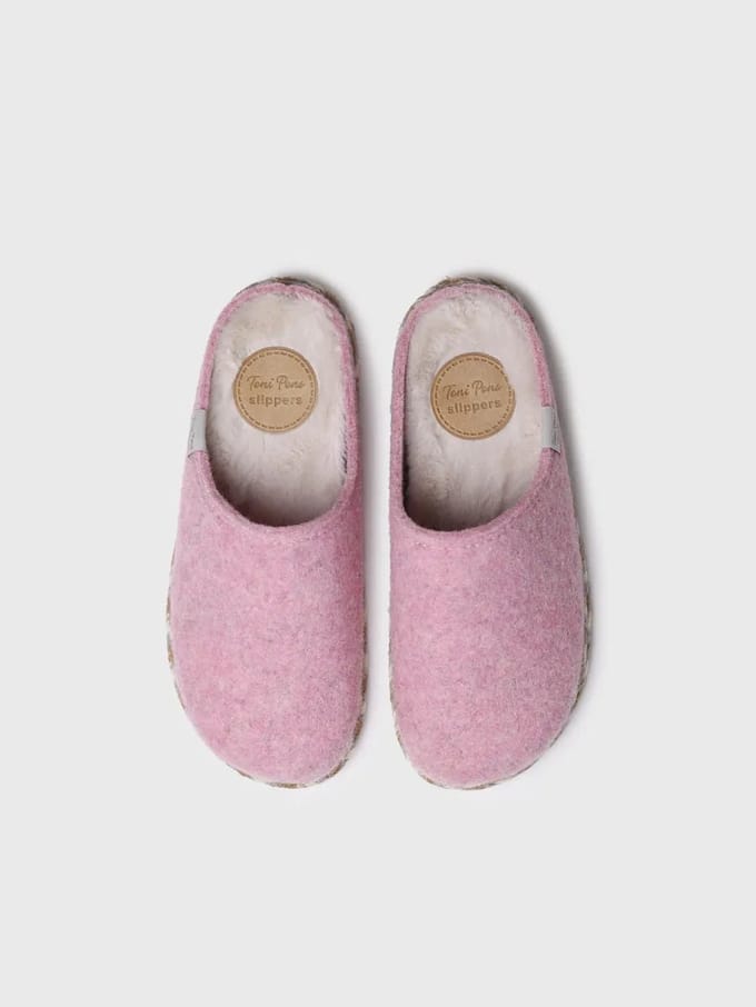 Damesslippers van vilt | DELI-FP