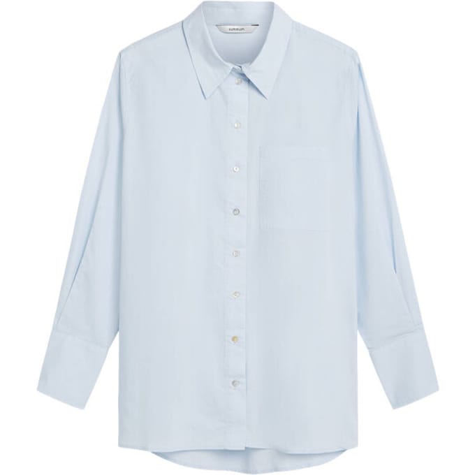 Summum 2s150-12119 423 blouse crispy poplin softblue