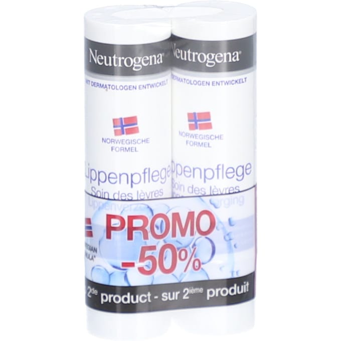Neutrogena® Noorse Formule® Lippenverzorging 2x4,8 Lippenbescherming