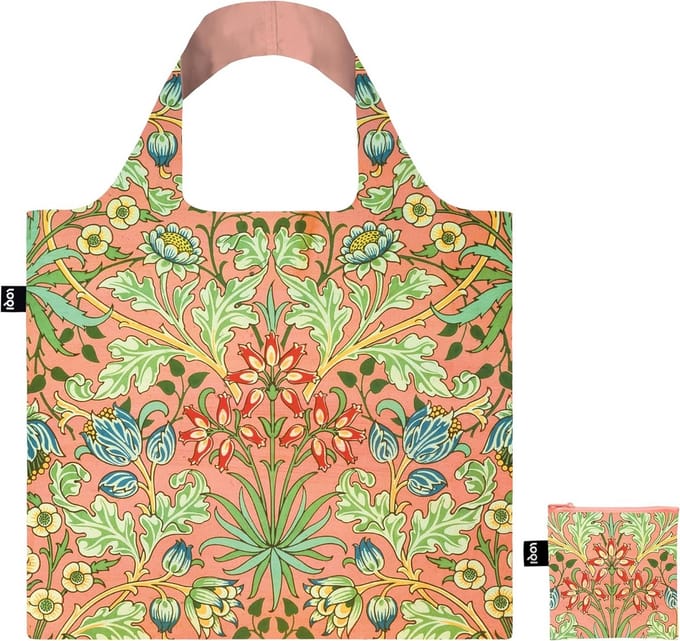 Gerecyclede tas - Boodschappentas - Boodschappen doen - Duurzaam materiaal - 50 x 2 x 69 cm - Meerkleurig