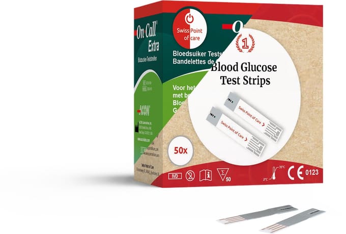 On Call Extra Glucose Teststrips (x50)