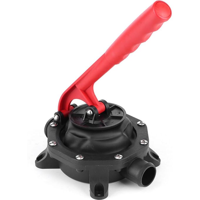 Pompe de Cale Manuelle 720 GPH Outils Manuels Transfert d'Eau Diaphragme Pompe Auto-Amorçante pour Bateau Marin