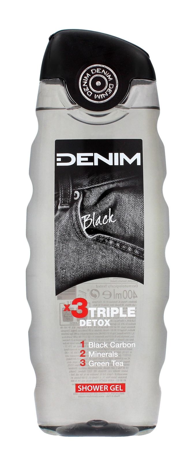 T Denim Gel Douche 400ml Noir