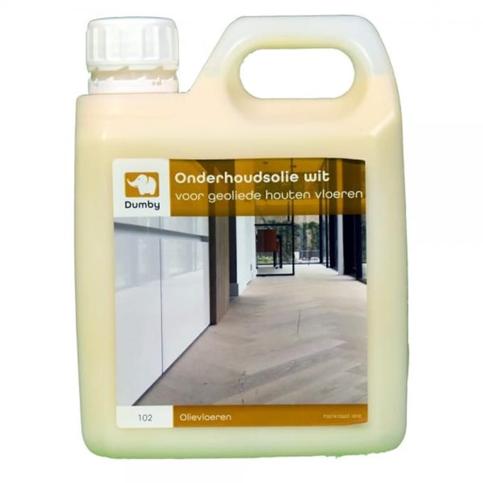 Dumby Onderhoudsolie Wit - 1 liter