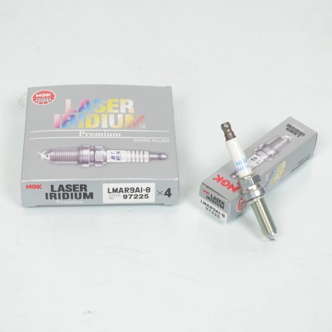 Ngk Lmar9ai-8 Iridium Bougie Zilver