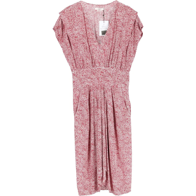 Étoile Isabel Marant midi-jurk in rode viscose