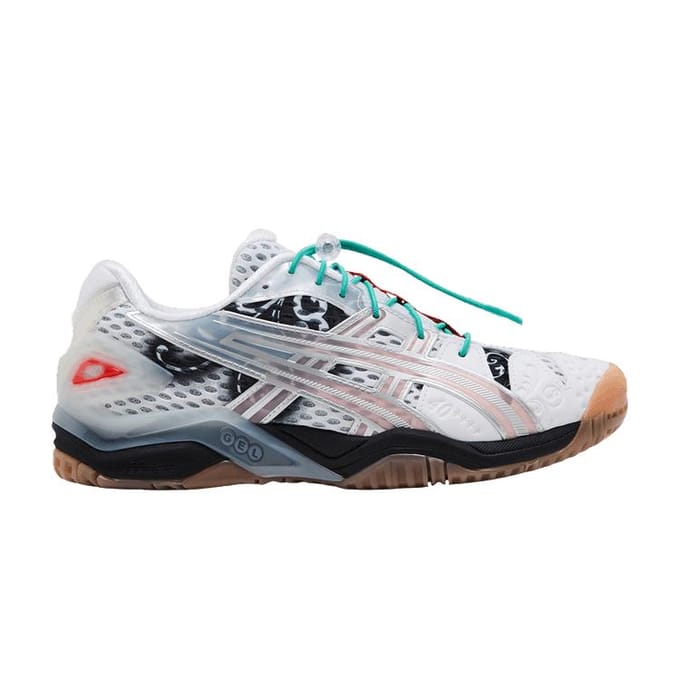 Little Tokyo Tafeltennis x ASICS Gel Resolution 5 'Wit' 43.5 gray