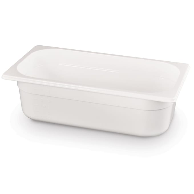 HENDI Gastronormbak – polycarbonaat – 2,5L – wit – 325x176x65 mm