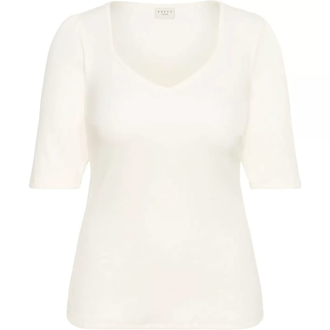 Dames-T-shirt KAFFE Curve Carli