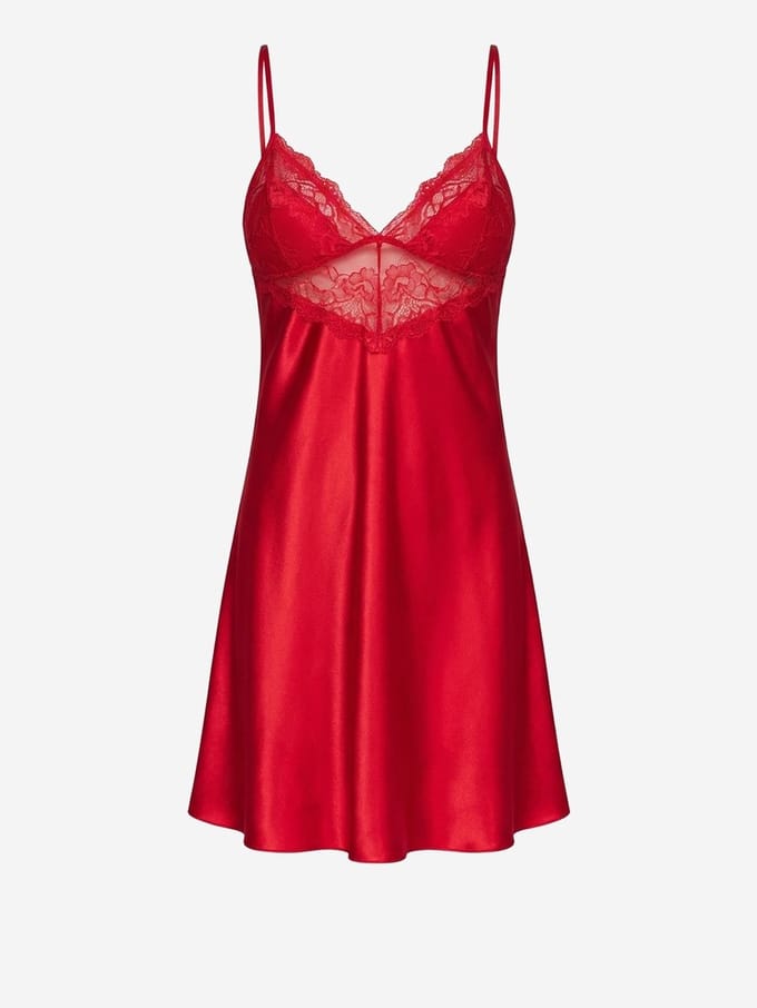 OMBRE Ondergoed - Regular Fit - Knopen - Effen Rood XL