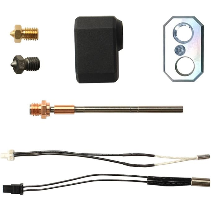 3D Printer Accessoire Hotend Kit Compatibel met Prusa MK4 met Hoge Kwaliteit Verwarmingsblok Siliconen veelkleurig
