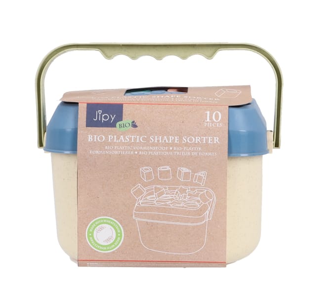 Jipy Bio Plastic Vormenstoof 10-delig Interactief speelgoed