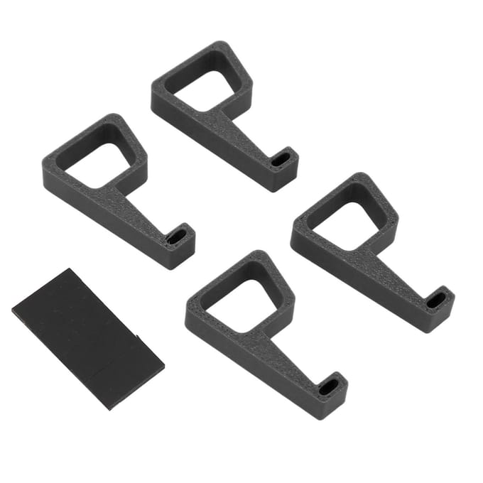 Support horizontal pour console de jeu, 4 pièces, pieds de refroidissement antidérapants, support de rehaussement pour console PS4 noir