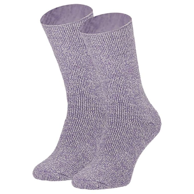 Thermo sokken dames - Mouliner - One Size - 1-Paar - Paars