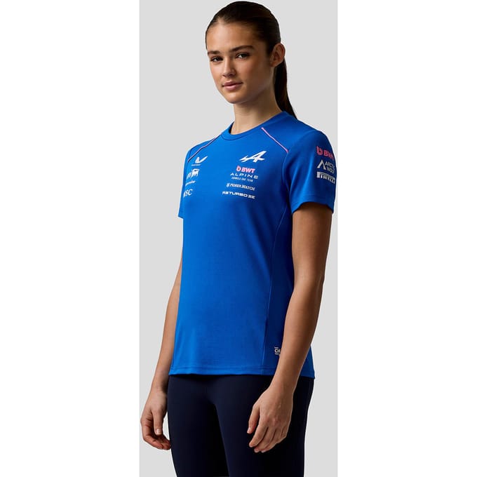 Officieel Dames Bwt Alpine Formula One Team Set Up T-shirt